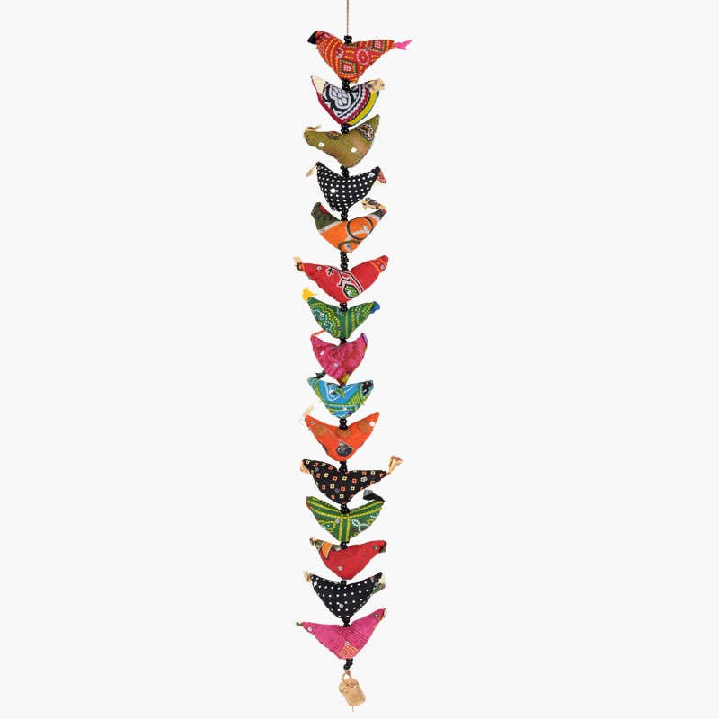 Recycled Fifteen Hens Garland
