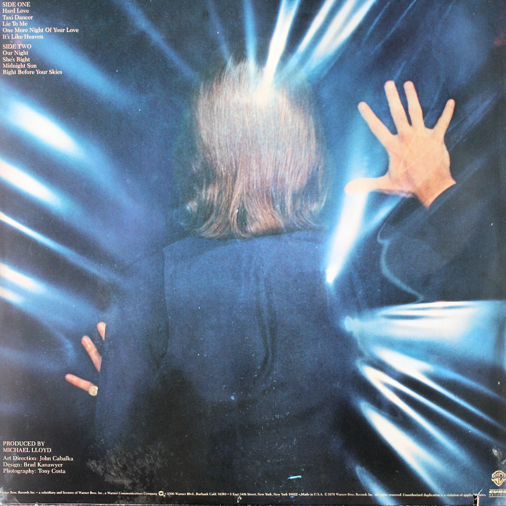 12" Vinyl LP Record - Shaun Cassidy - Under Wraps Pop Rock