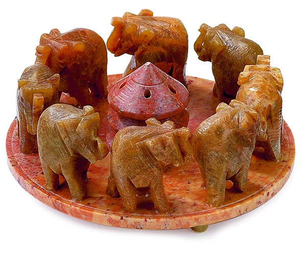 Elephant Soapstone Burner