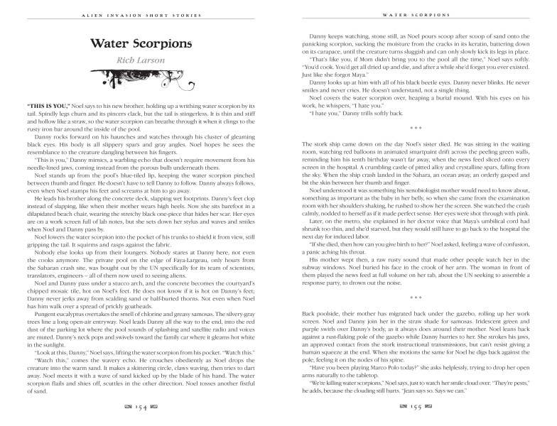 Alien Invasion Short Stories (Gothic Fantasy)