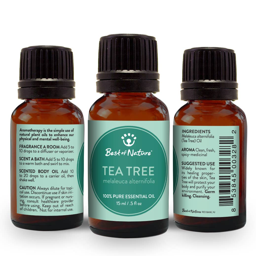 Tea Tree Essential Oil, 100% Pure - 15ml / 100ml
