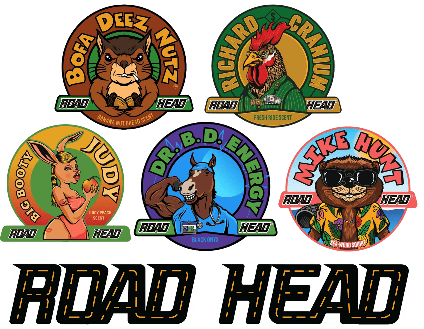 Road Head Car Air Fresheners - Dr. BD Energy "Black Onyx"