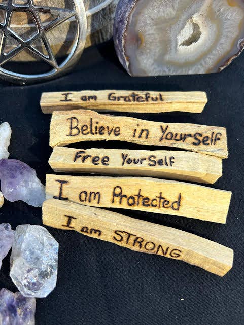 Hand Burned Palo Santo- The Grateful Collection