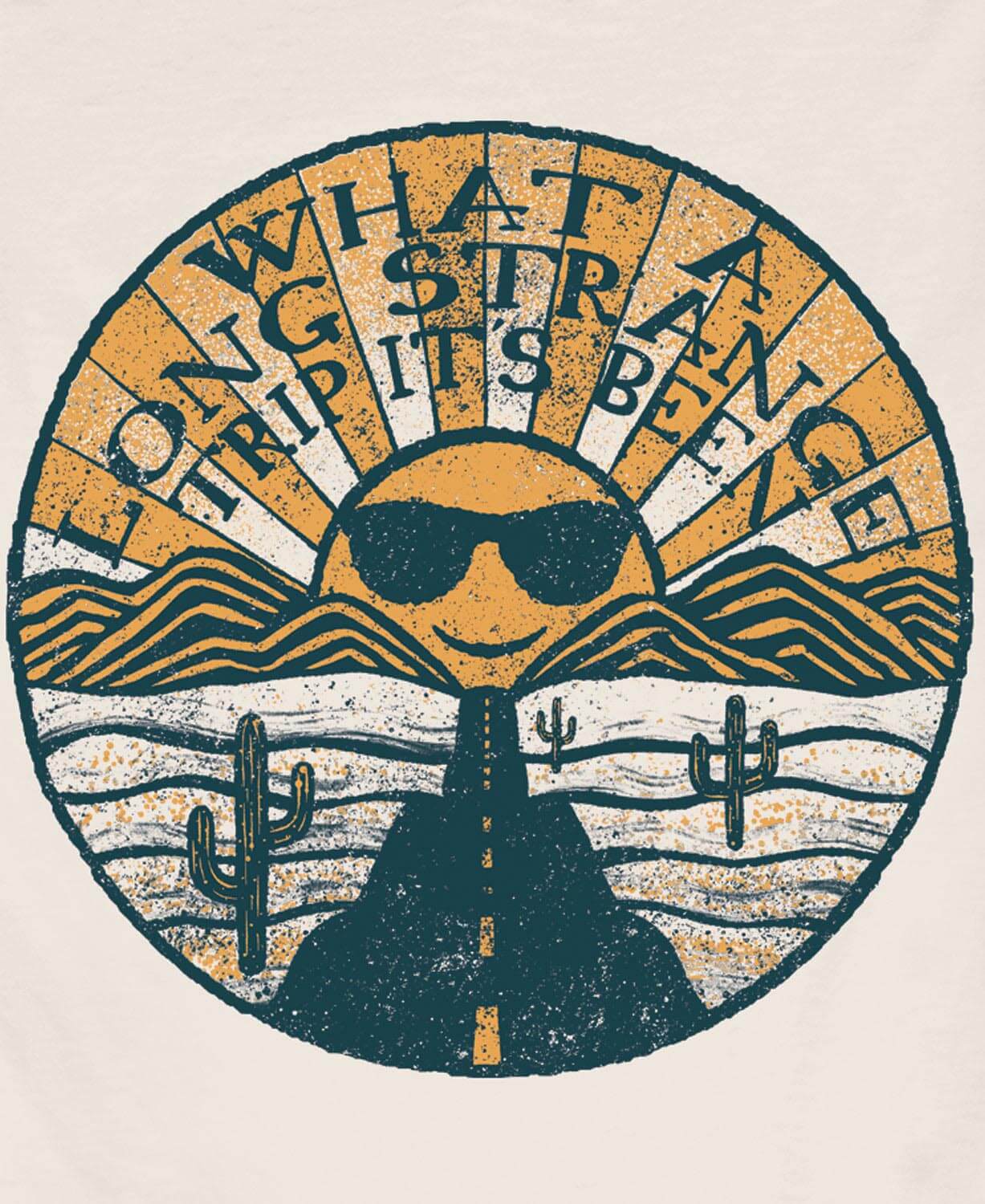 Long Strange Trip Organic T-Shirt - Unisex - Hippie Tees