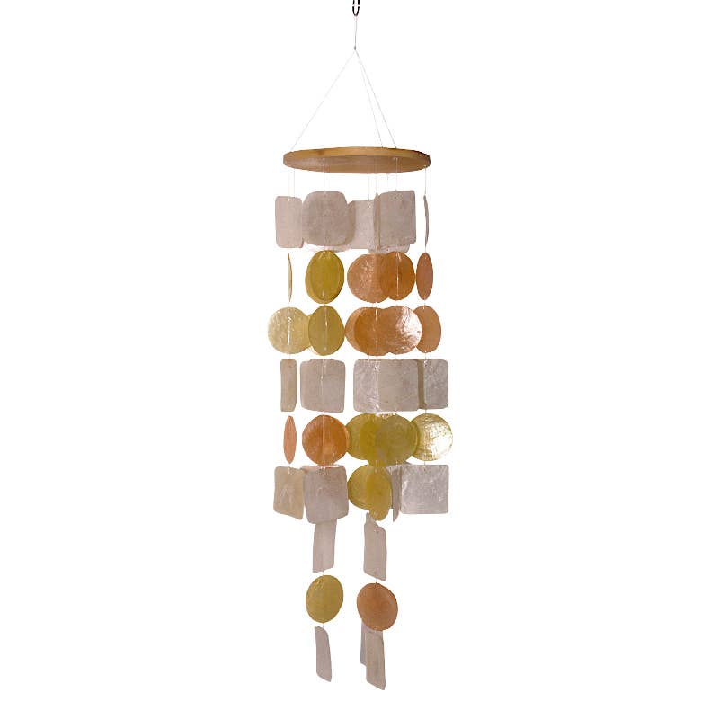 Natural Capiz Shell Chime