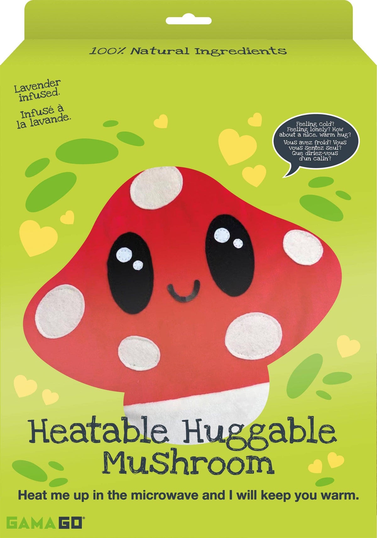 Huggable Mushroom Heating Pad & Pillow