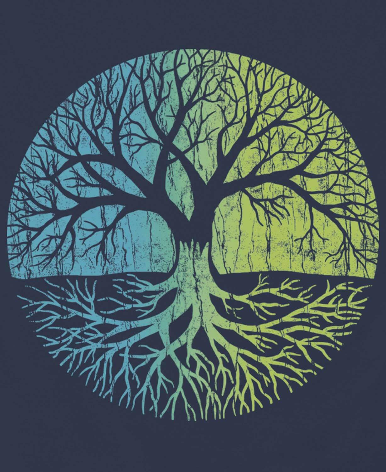 Tree Of Life Organic T-Shirt - Unisex - Retro Graphic Tees