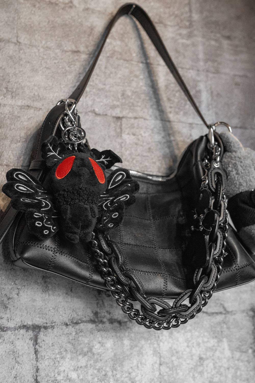 Mothman Plush Keychain
