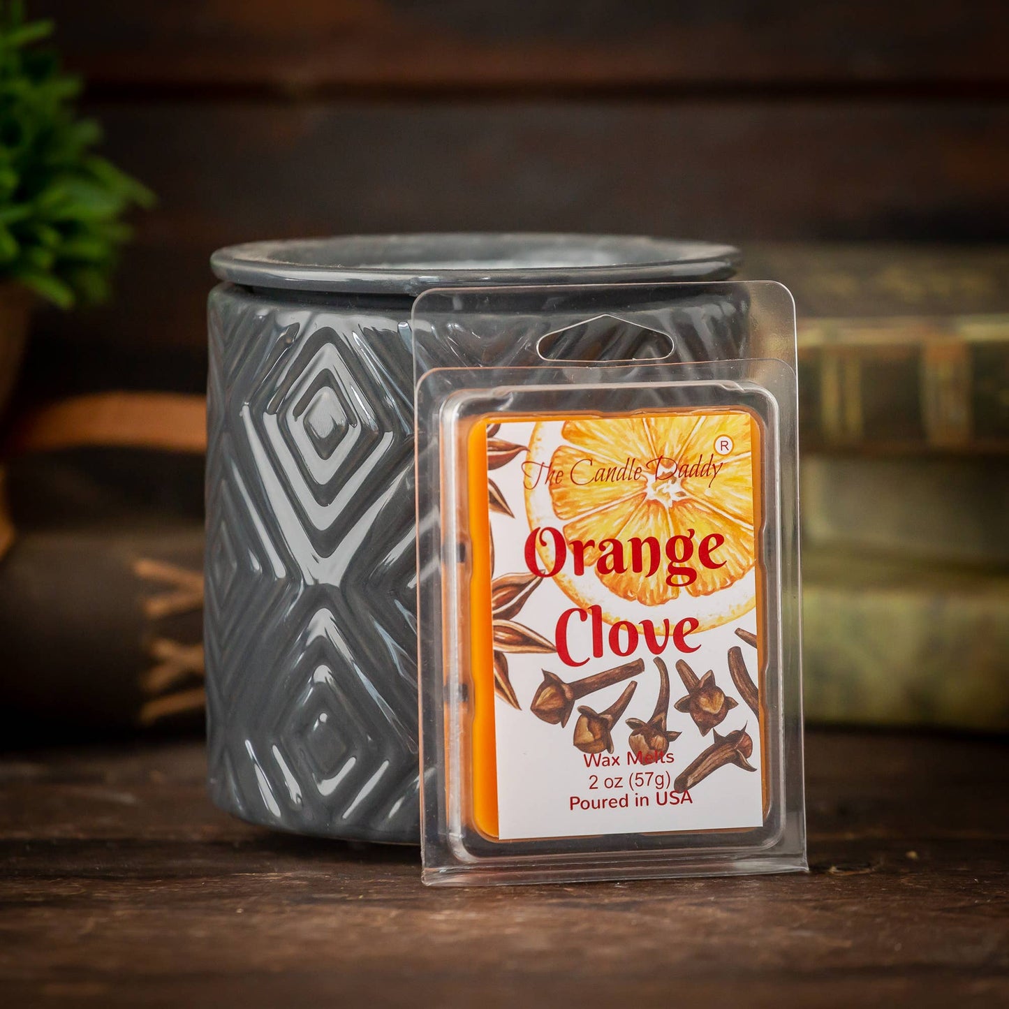 ORANGE CLOVE - SPICY ORANGE CITRUS SCENTED WAX MELT