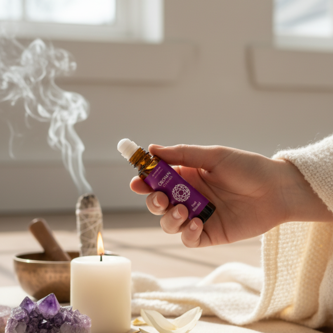 7th Chakra - Crown - Sahasrara Essential Oil Roll-on