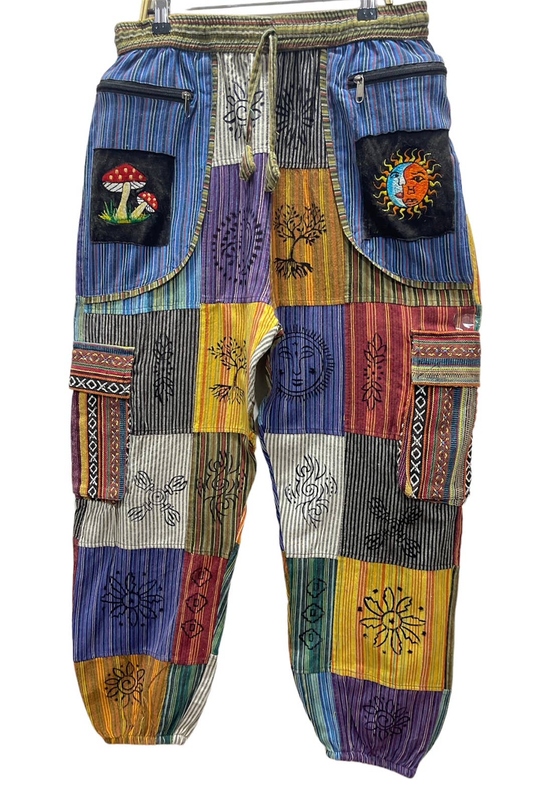 Cherry Mushroom Sun Moon Yoga Trouser D412