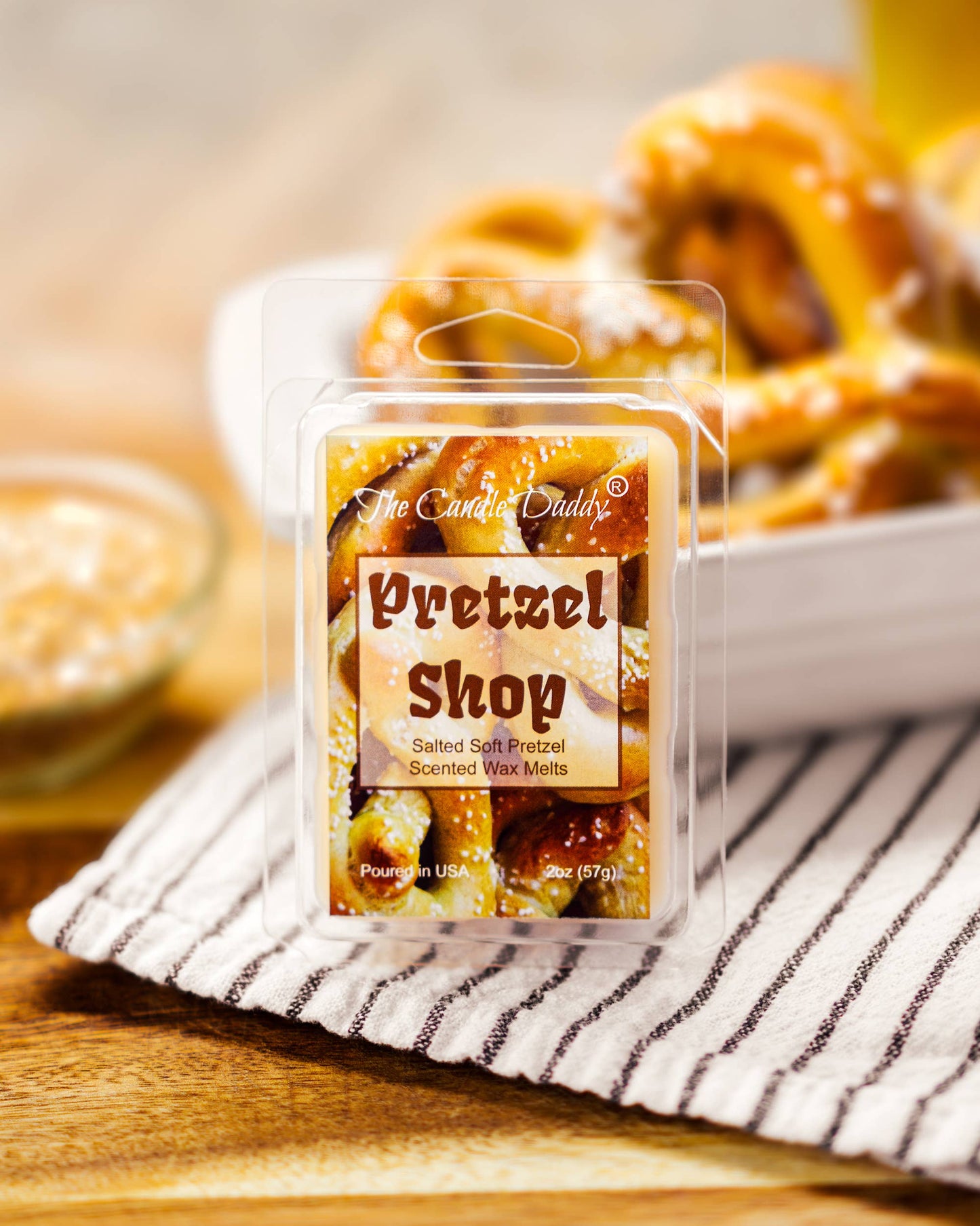Pretzel Shop - Salted Soft Pretzel Wax Melt