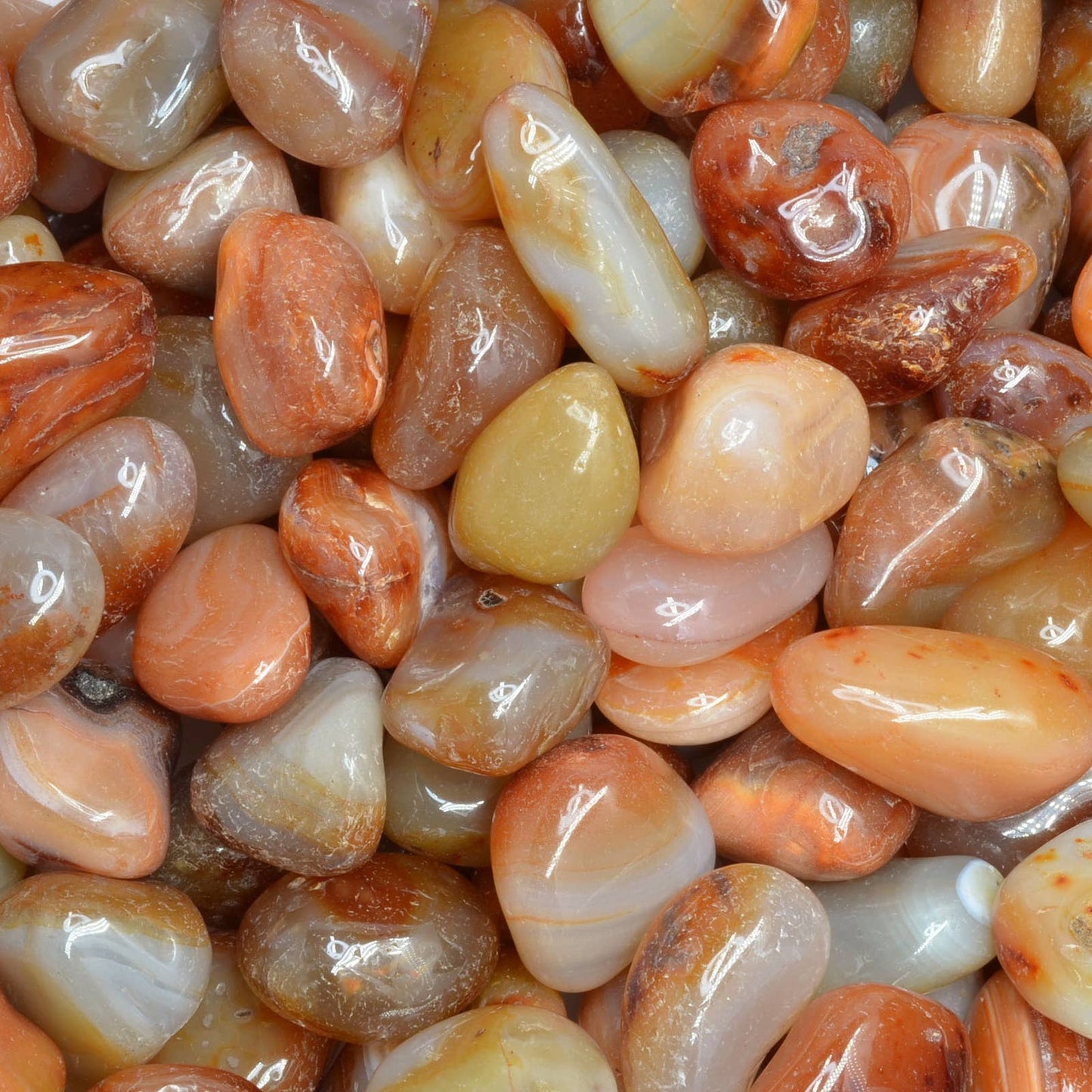 Tumbled Carnelian - L - A Grade - Brazil