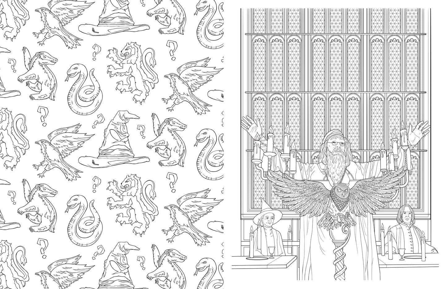 Harry Potter: An Official Hogwarts Coloring Book
