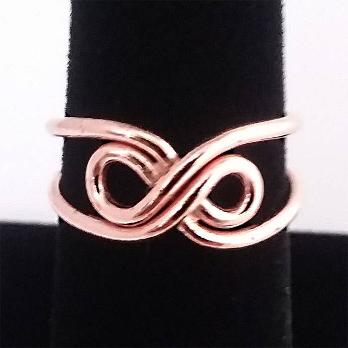 Parallel Universe Pure Healing Copper Symbol Ring