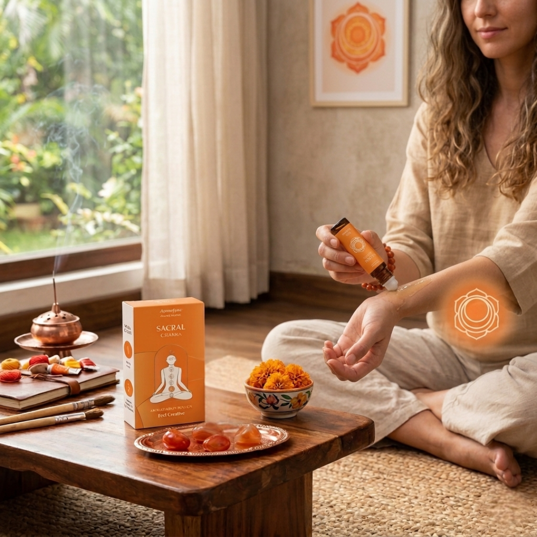 2nd Chakra - Sacral - Swadhistana Essential Oil Roll-on
