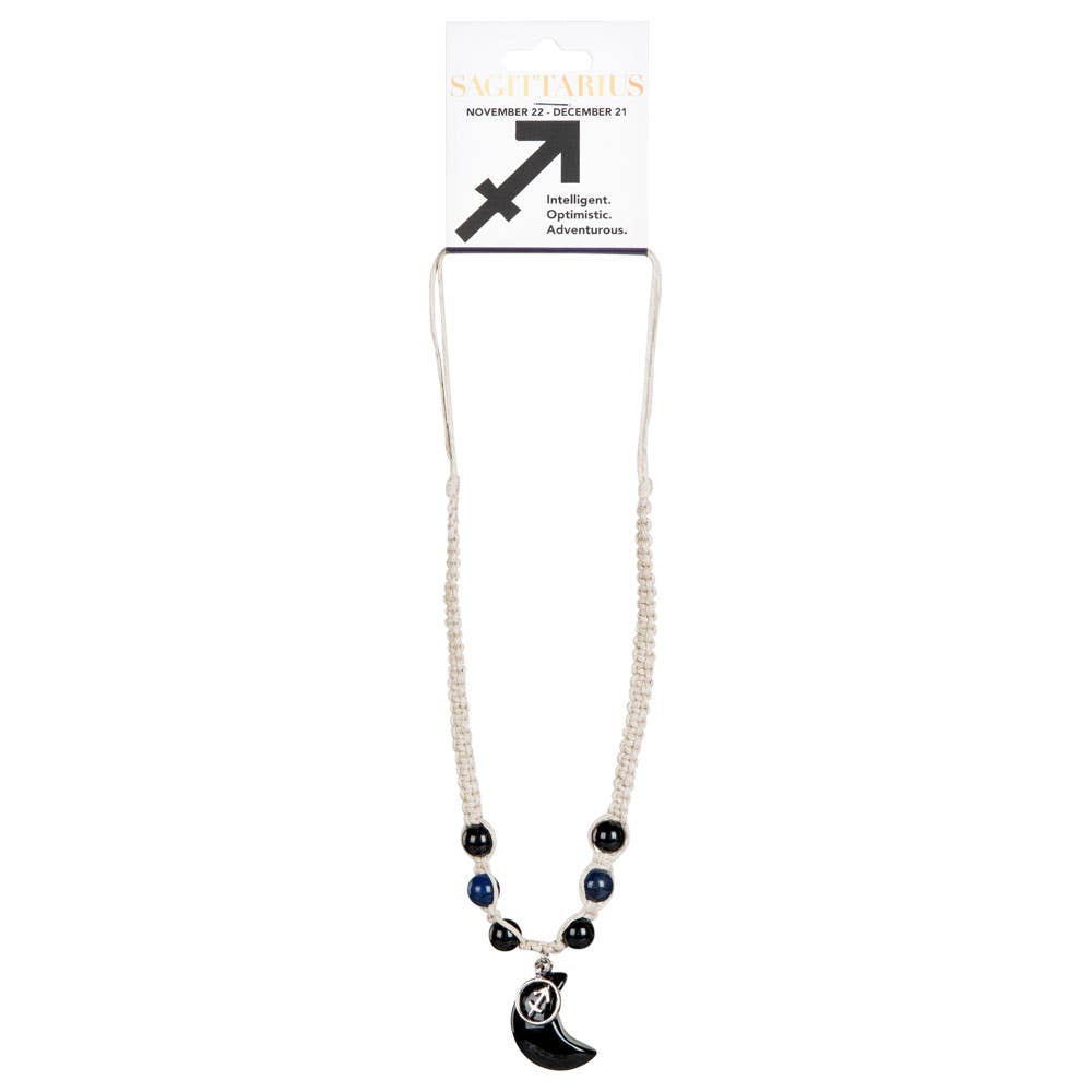 ZODIAC SIGN HEMP NECKLACES