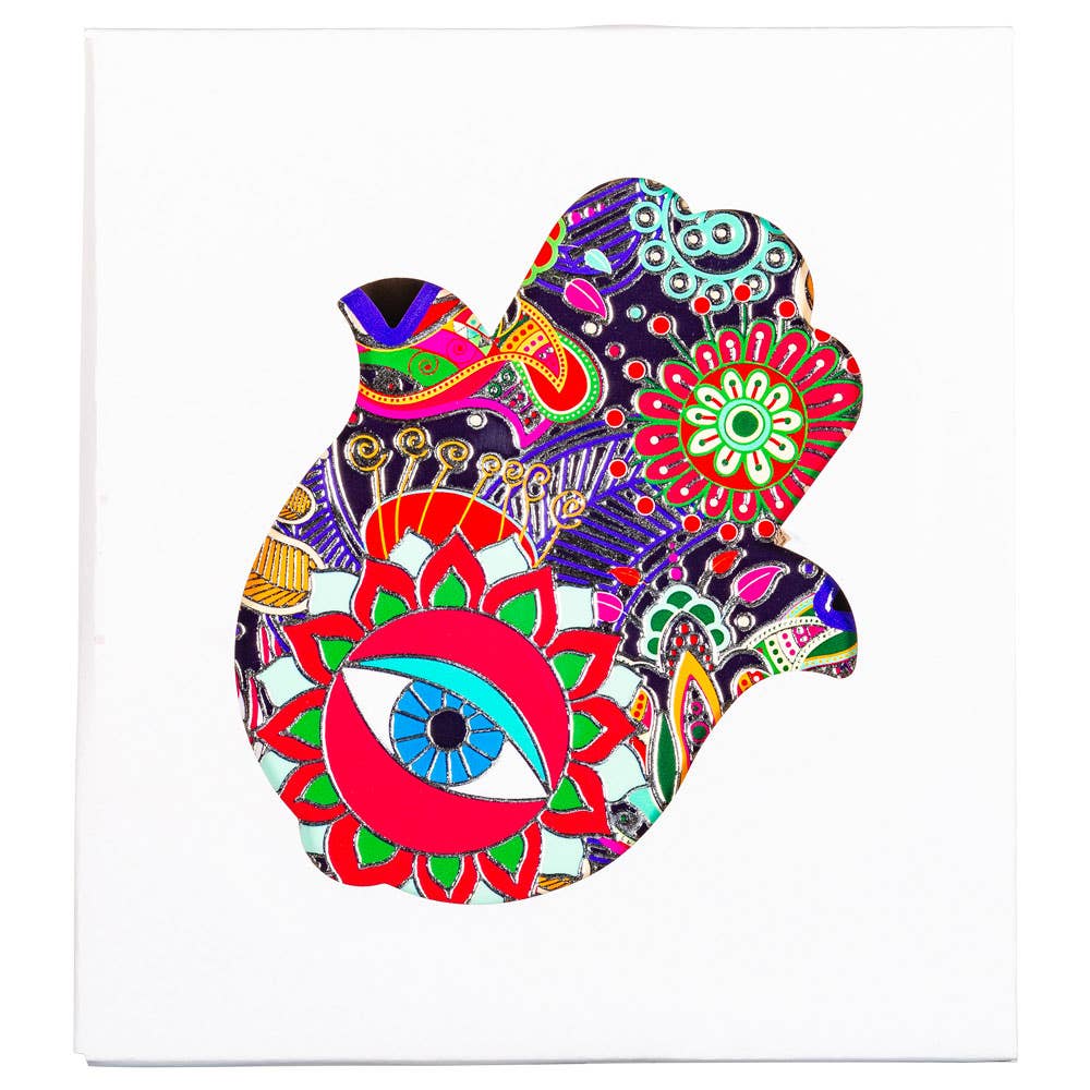 CERAMIC HAMSA WALL DECOR