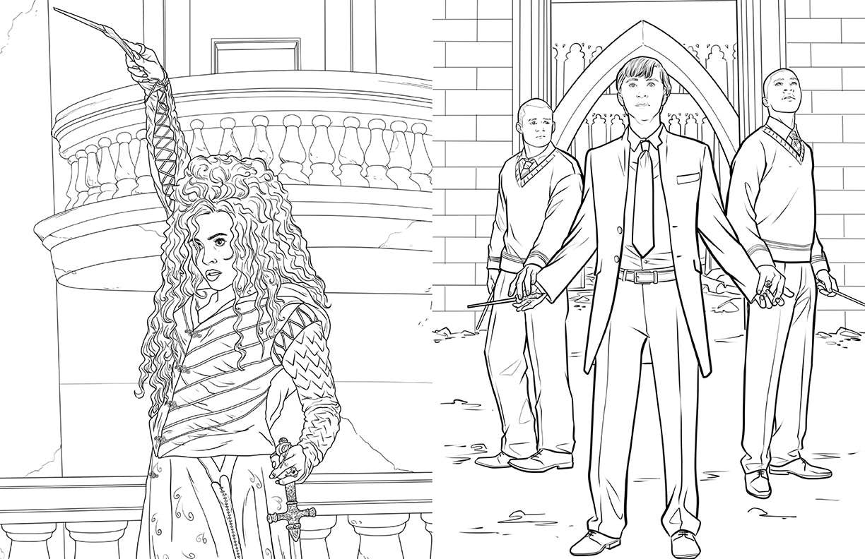 Harry Potter: Slytherin House Pride: The Official Coloring Book
