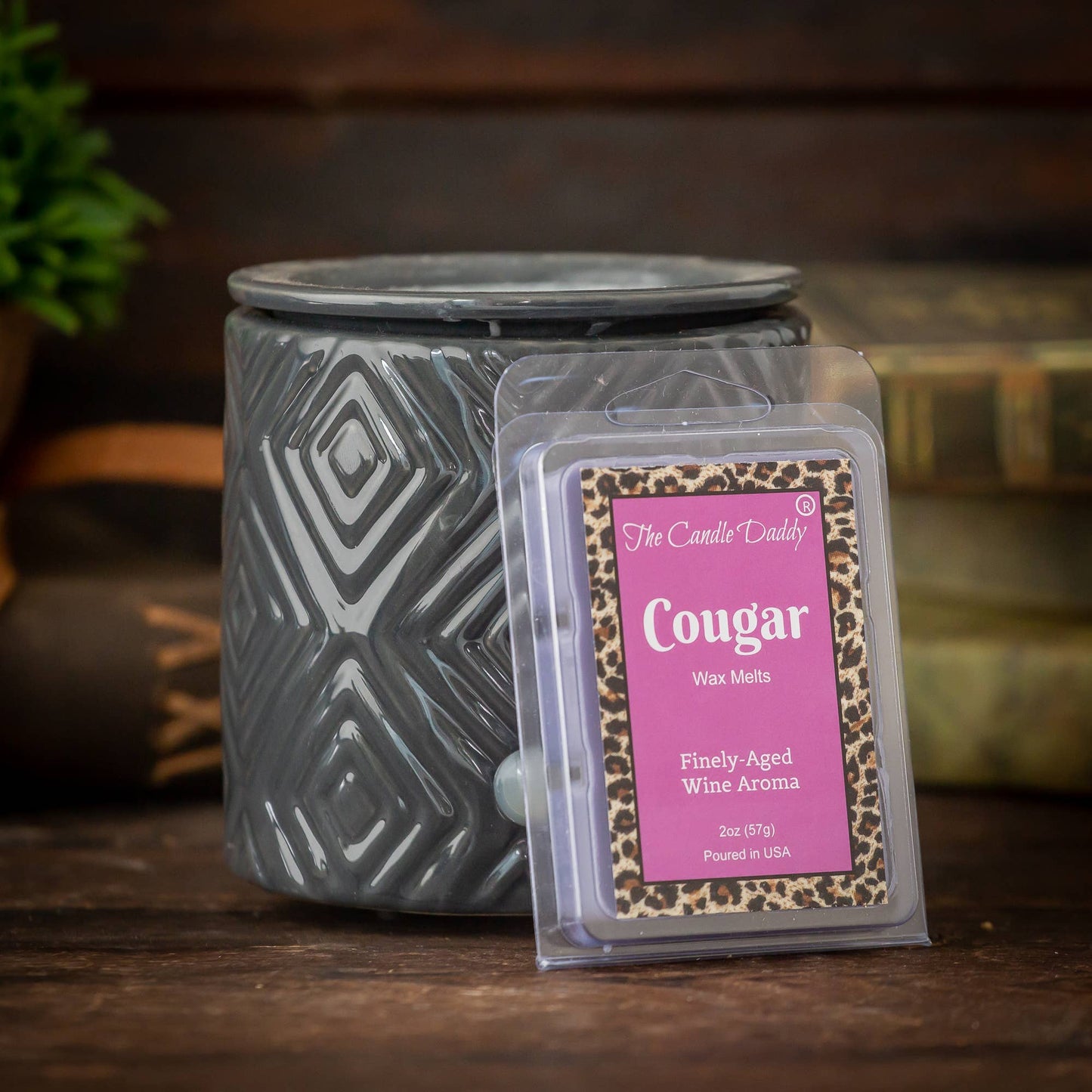 Cougar - Fine Wine Scented Wax Melts Cubes - 2 Ounces 1 Pack