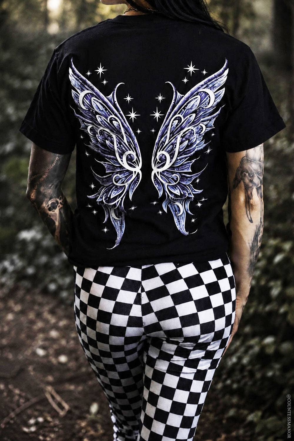 Moon Moth Wings T-shirt