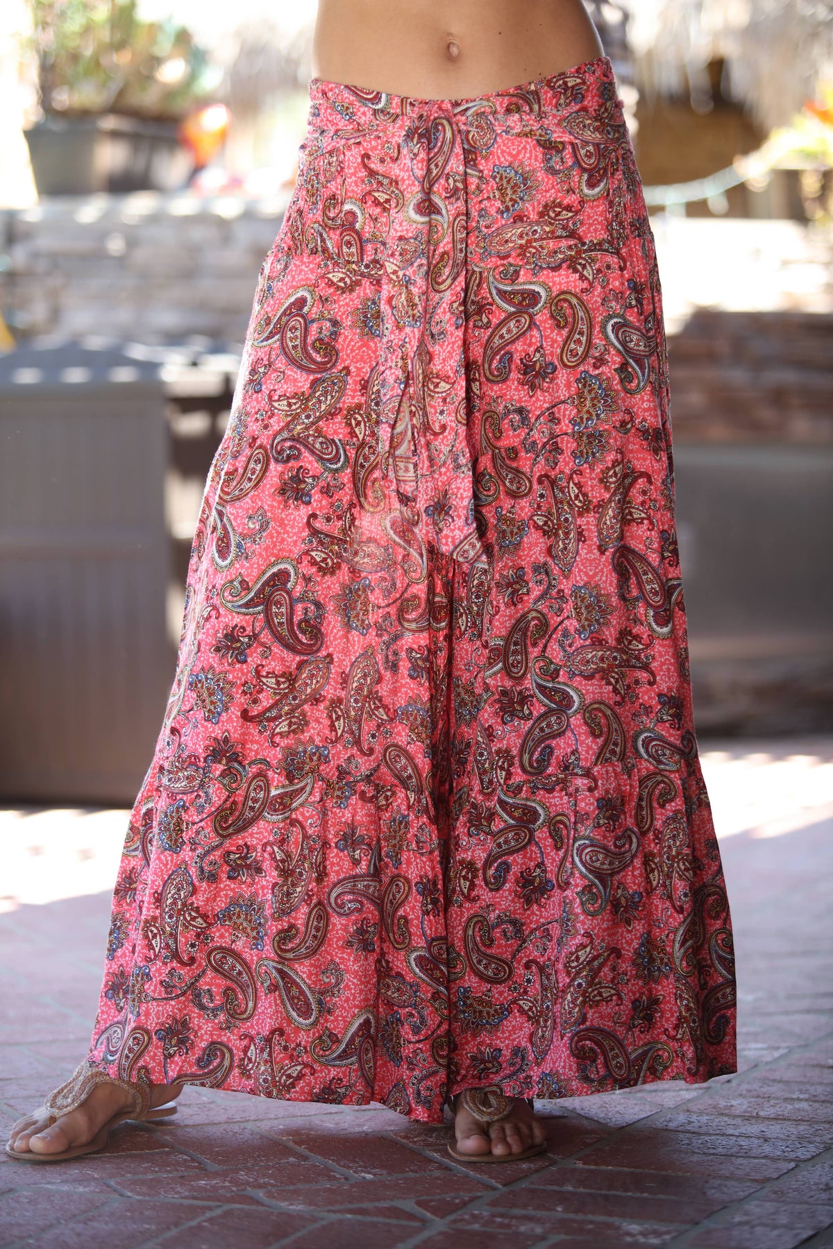 Paisley BOHO Wide Leg Pants