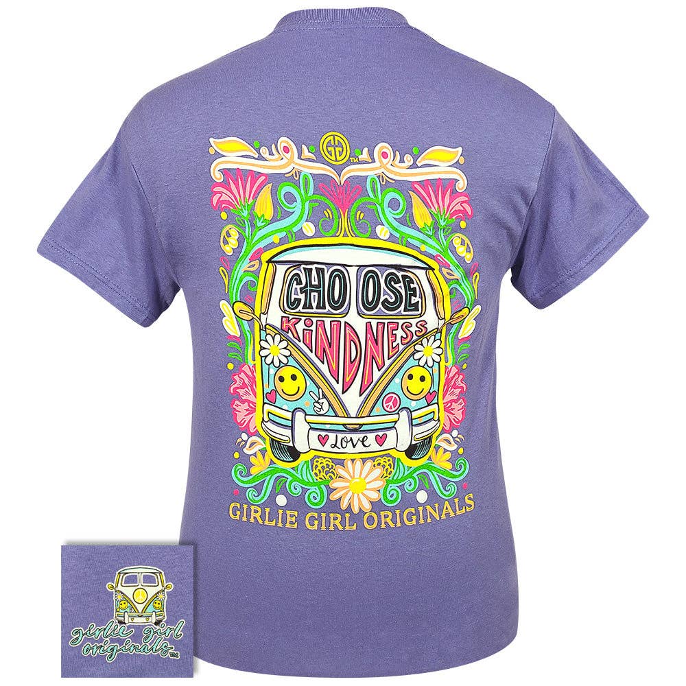 Choose Kindness Violet Graphic Tee