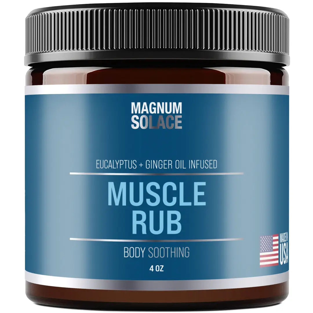 Natural Muscle Rub For Soreness, Joint Pain Relief