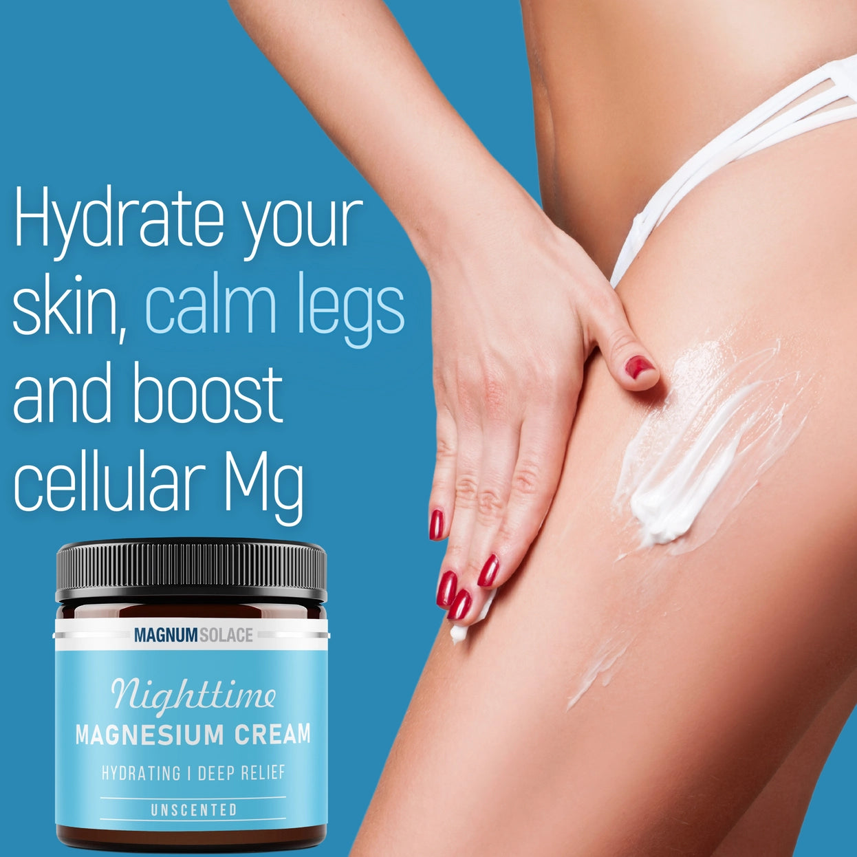 Nighttime Magnesium Cream Lavender
