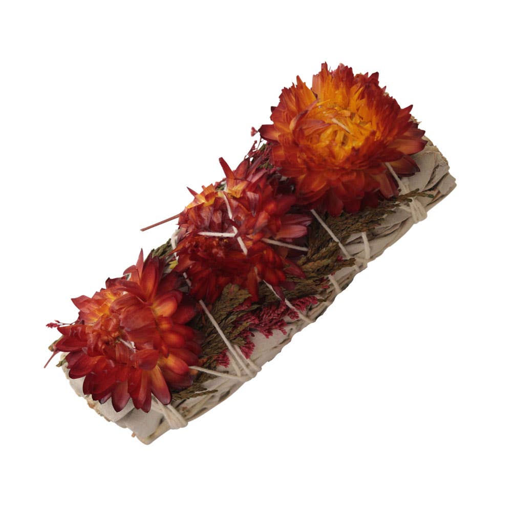 WHITE SAGE/FLOWERS/FALL BLISS