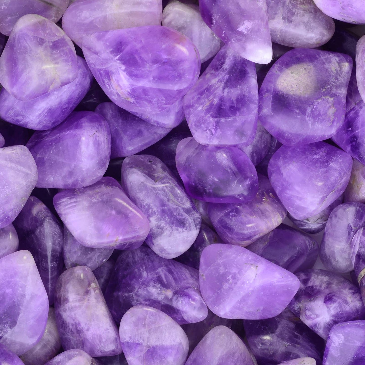 Tumbled Deep Purple Amethyst - Madagascar (1 lb)