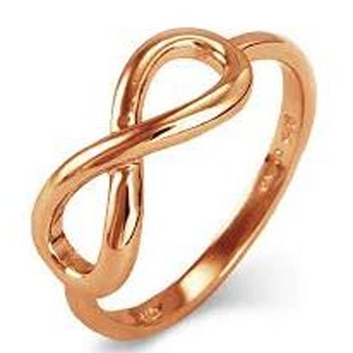 Infinity Rings In Pure Healing Copper