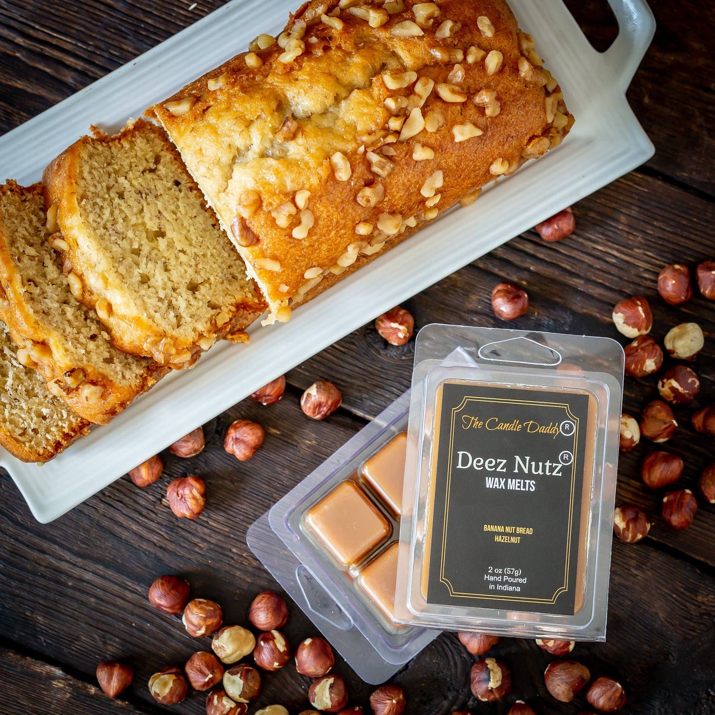 Deez Nutz Wax Melts - Banana Nut Bread