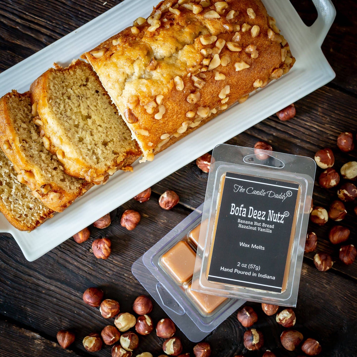 Bofa Deez Nutz Wax Melts - Banana Nut Bread