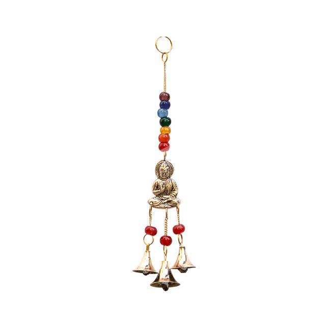 HANGING BELLS - BUDDHA CHAKRA 10"L