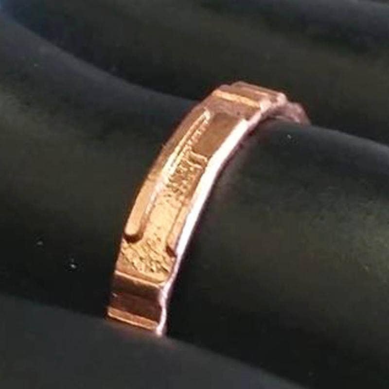 Ocean Motif Pure Healing Copper Adjustable Beach Toe Rings