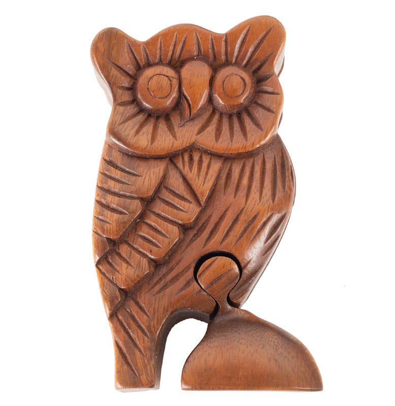 Owl Puzzle Box