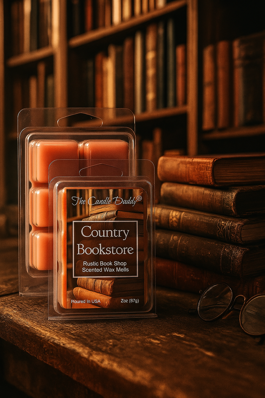 Country Bookstore - Rustic Book Shop Wax Melts