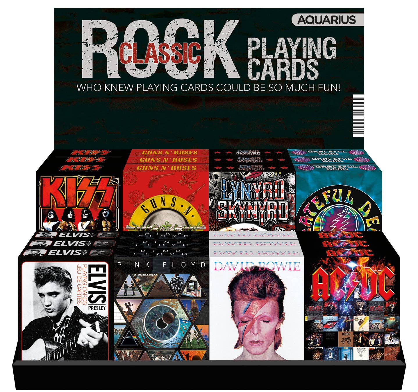 Rock Band Playing Cards