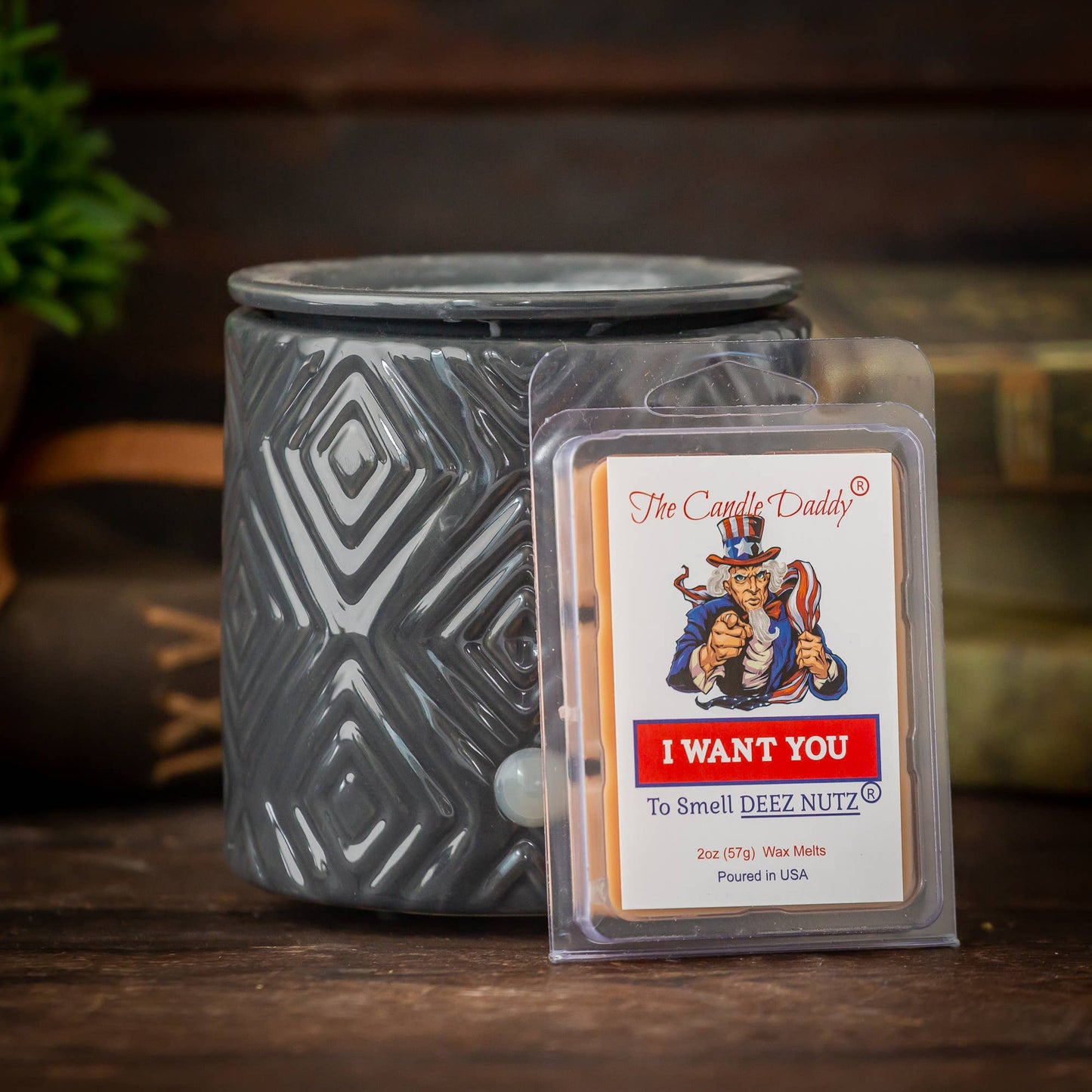 I WANT YOU....TO SMELL DEEZ NUTZ - BANANA NUT BREAD WAX MELT