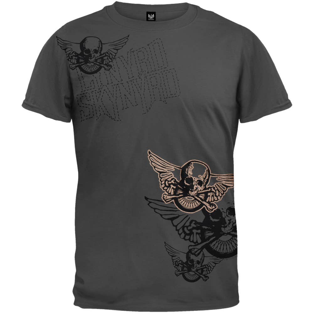 Lynyrd Skynyrd - Skulls Fly Men's T Shirt
