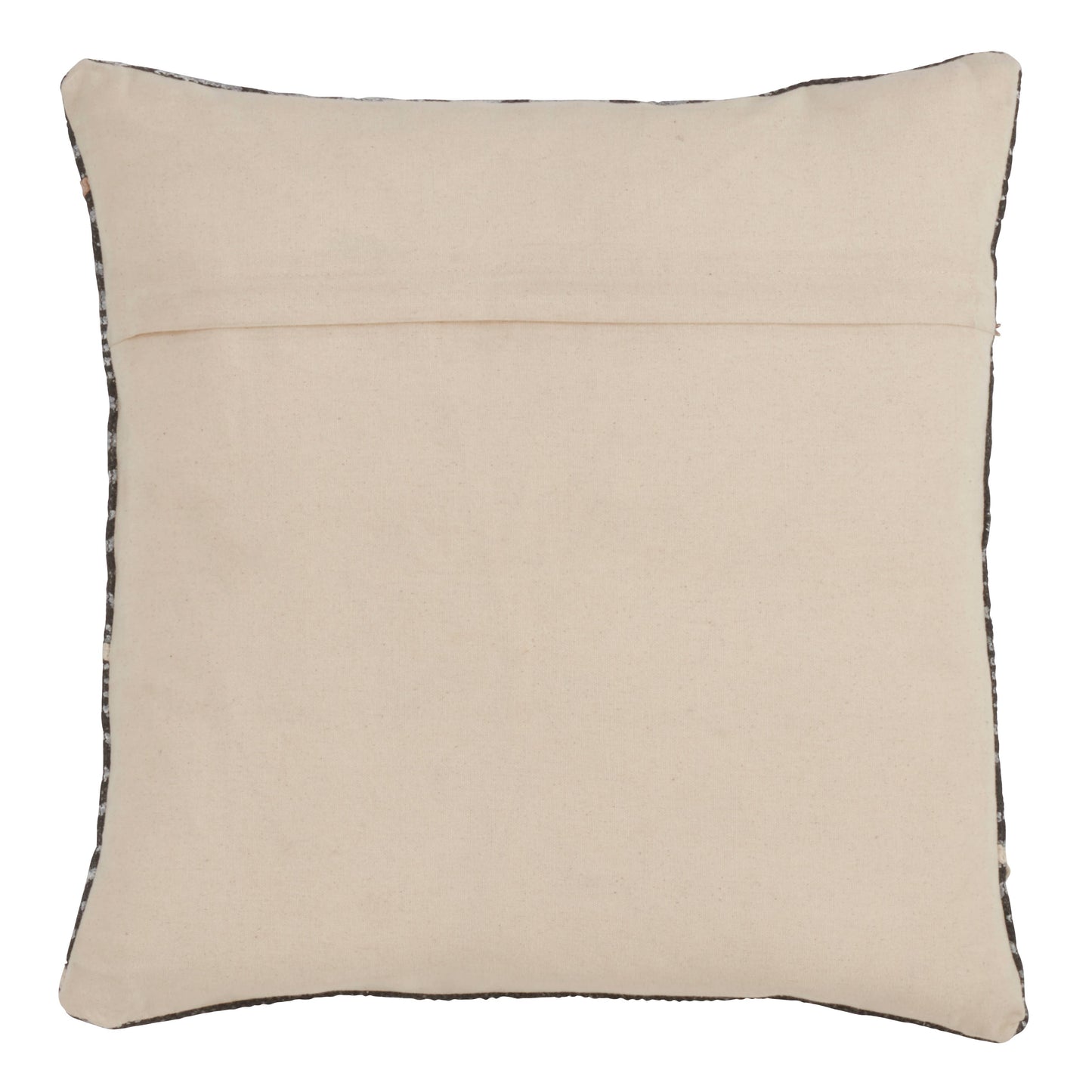 Geometric Print Tassel Pillow
