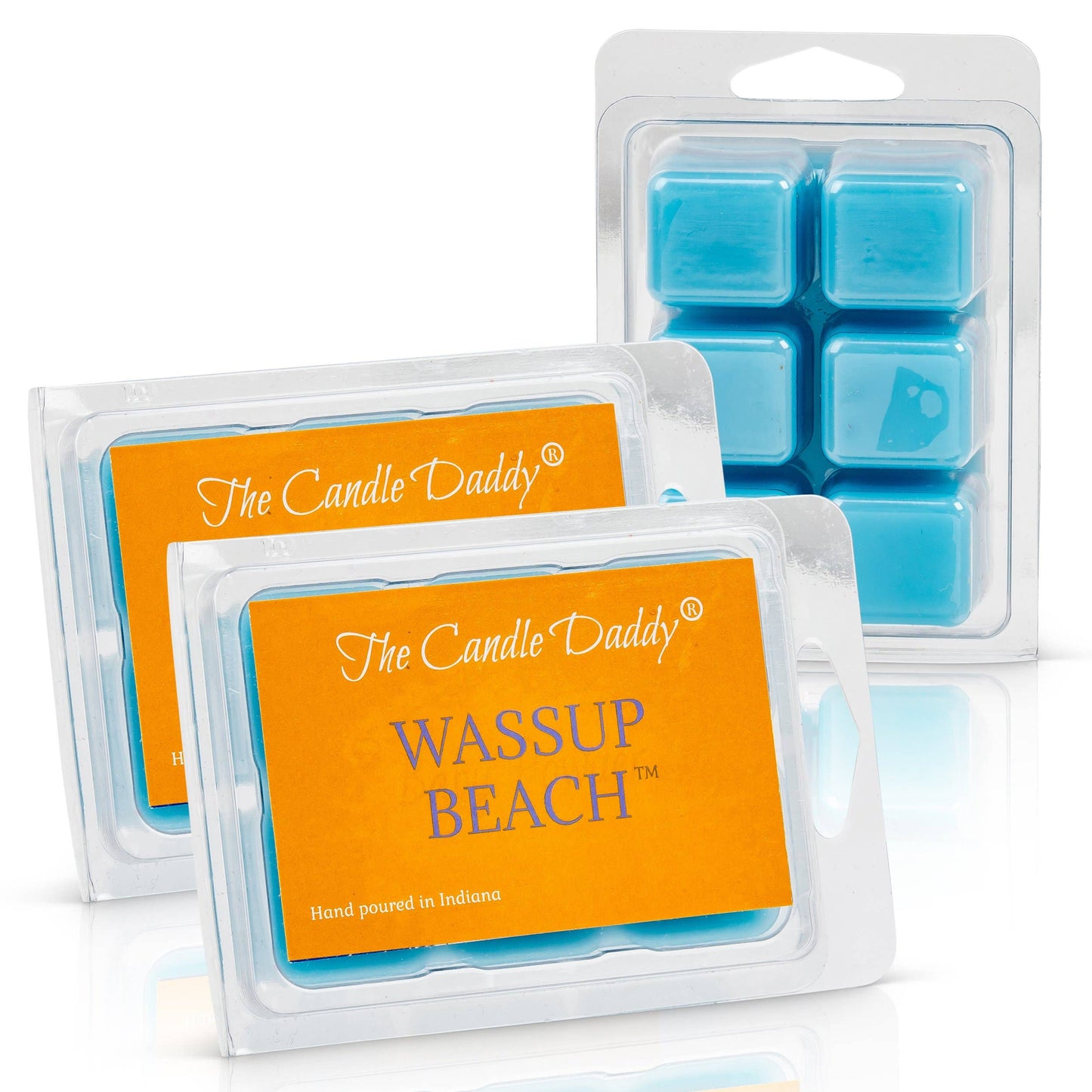 Wassup Beach- Funny Beach Ocean Scented Melt- Maximum Scent