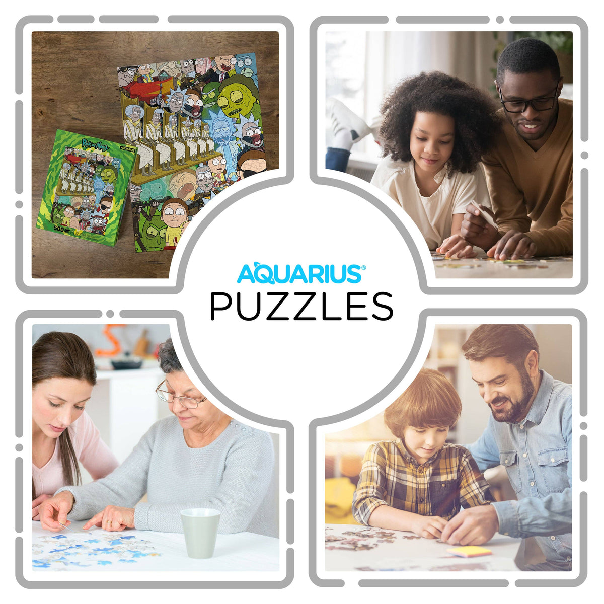 Ricks & Morty 500 Piece Jigsaw Puzzle