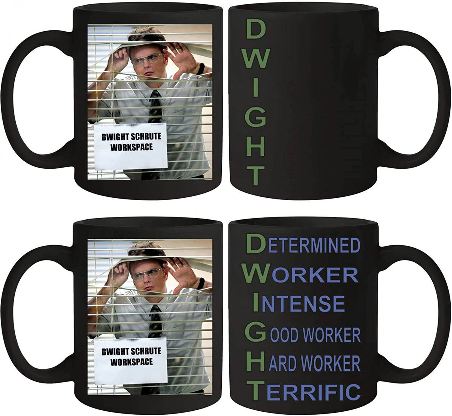 The Office - Dwight Meaning 11 Oz Color Changing Coffee Mug