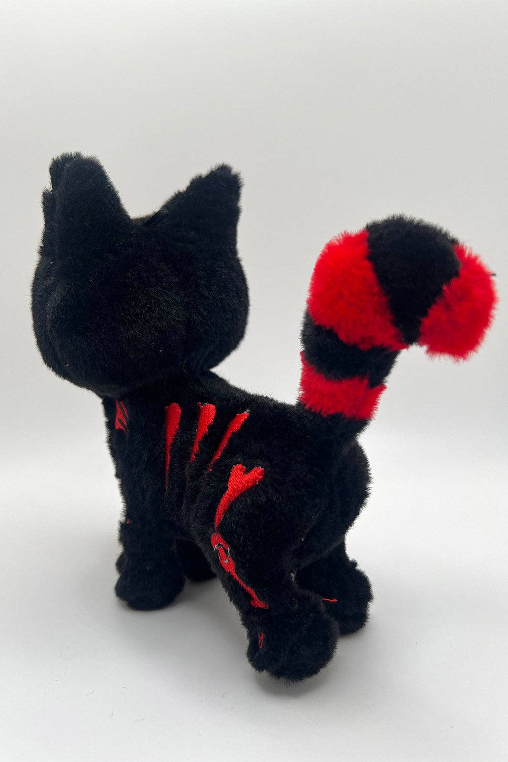 Blood Skelekitty Plush Keychain