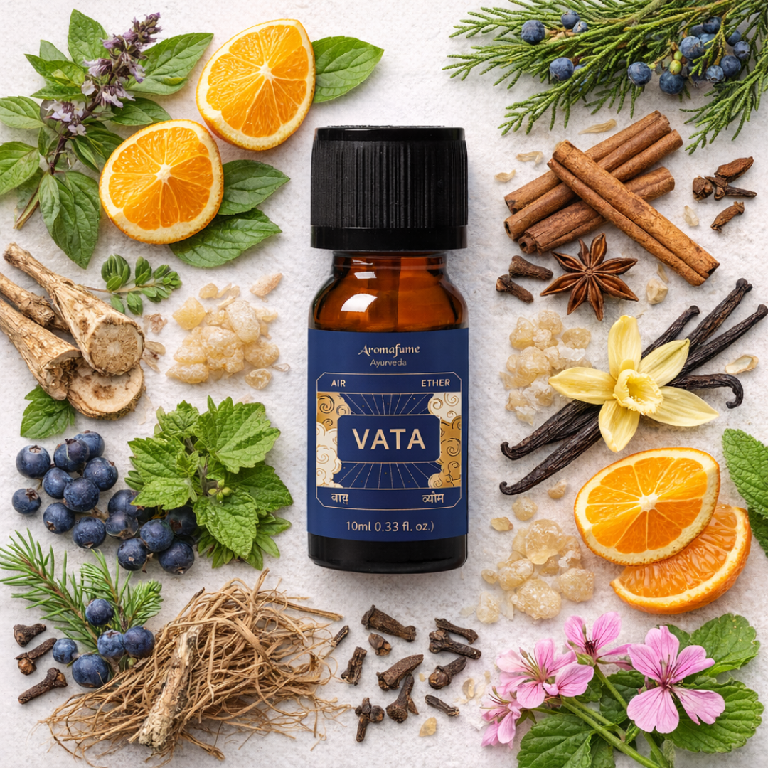 Vata Dosha Ayurvedic Essential Oil | Orange & Vanilla