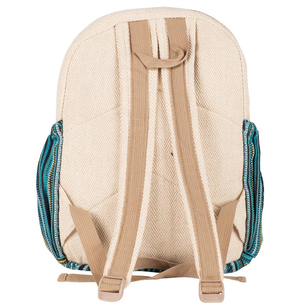 Blue Tones Hemp Backpack