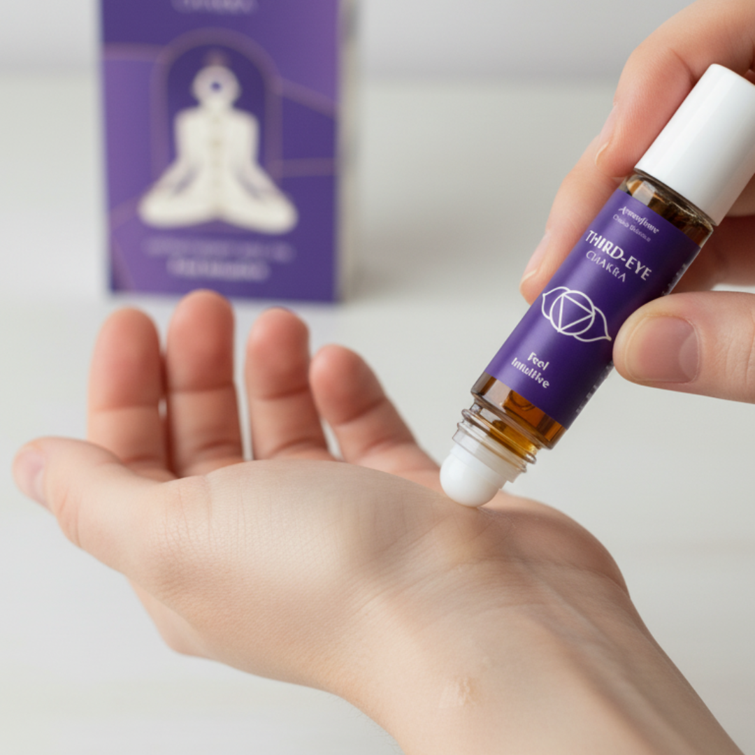 Third Eye Chakra Roll On | Chakra Fragrance Oil Roll On