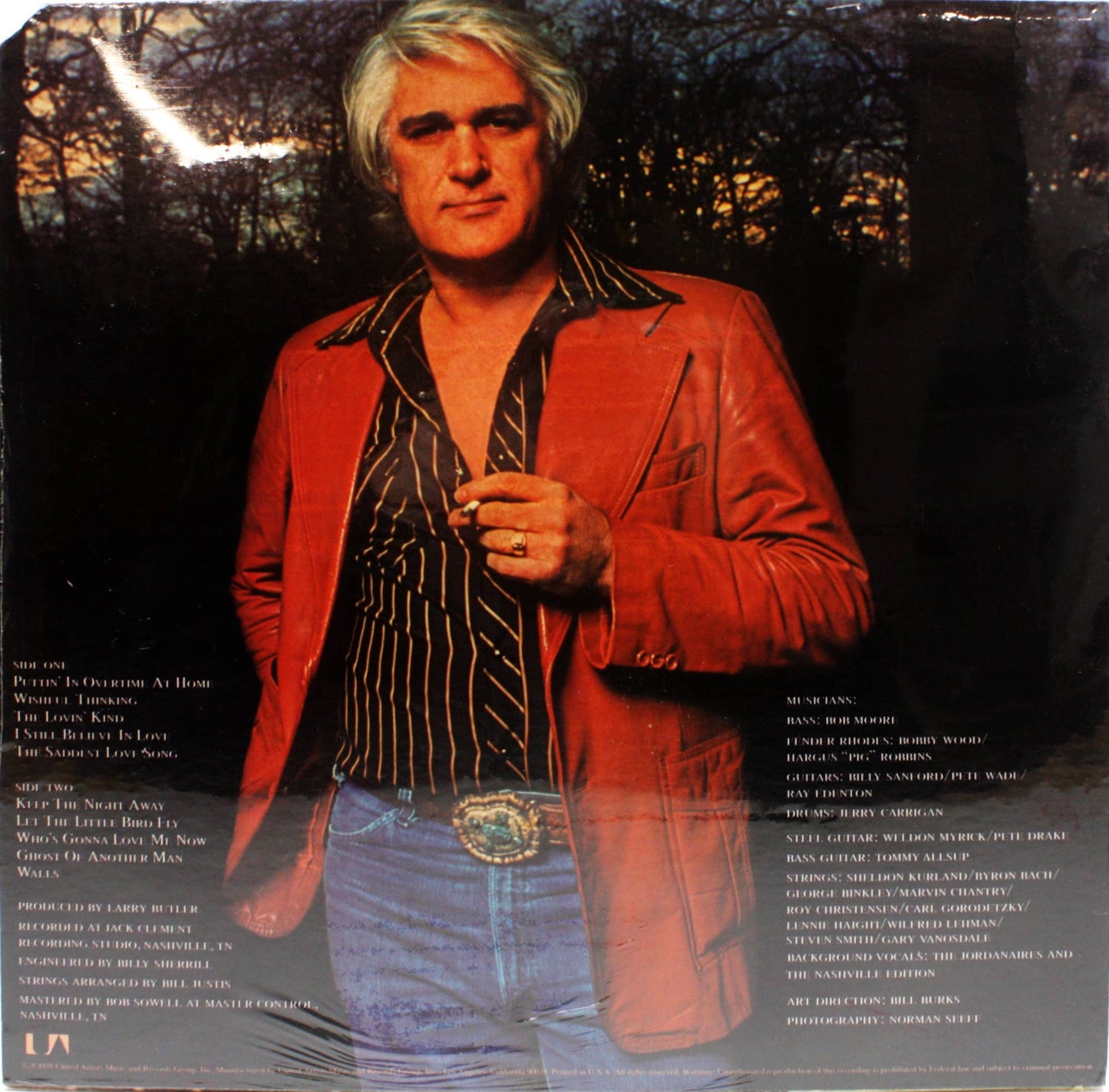 12" Vinyl LP Record - Charlie Rich - I Still Believe Country